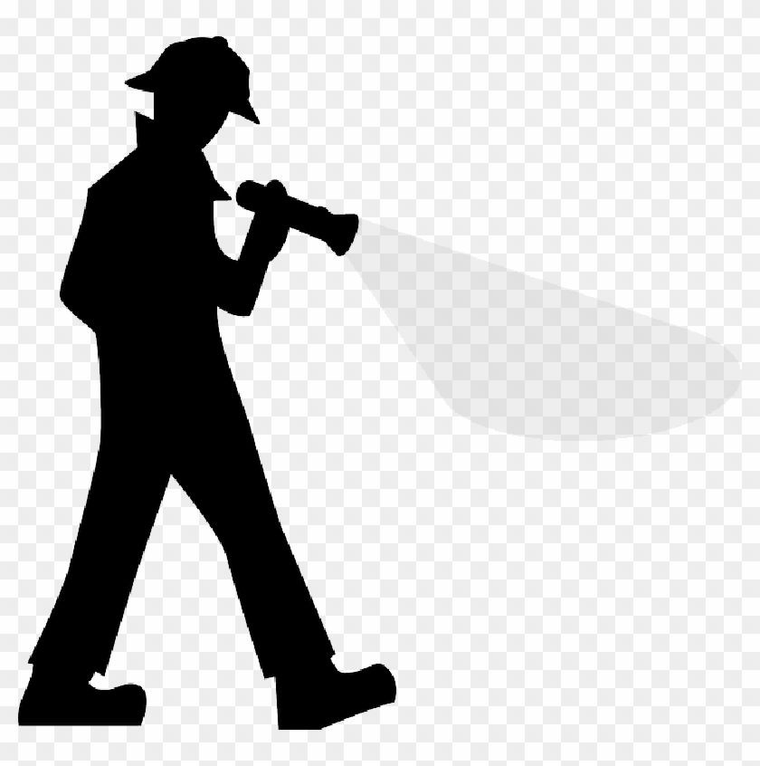 Torch Clipart Flashlight Beam - Flash Light Clip Art - Png Download