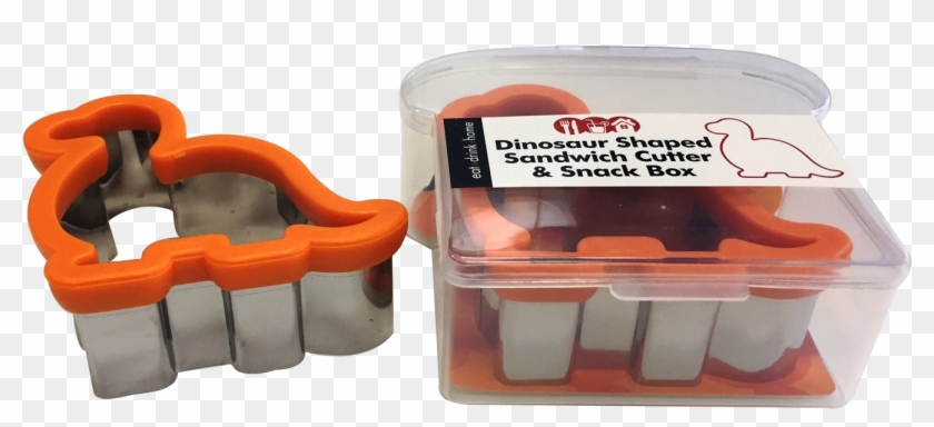 Dinosaur Sandwich Cutter In Sandwich Box Clipart #5170909