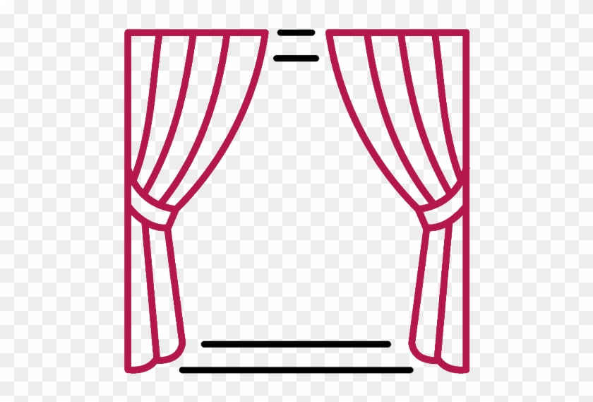Convencionales Y Visillos - Cortinas Icono Clipart