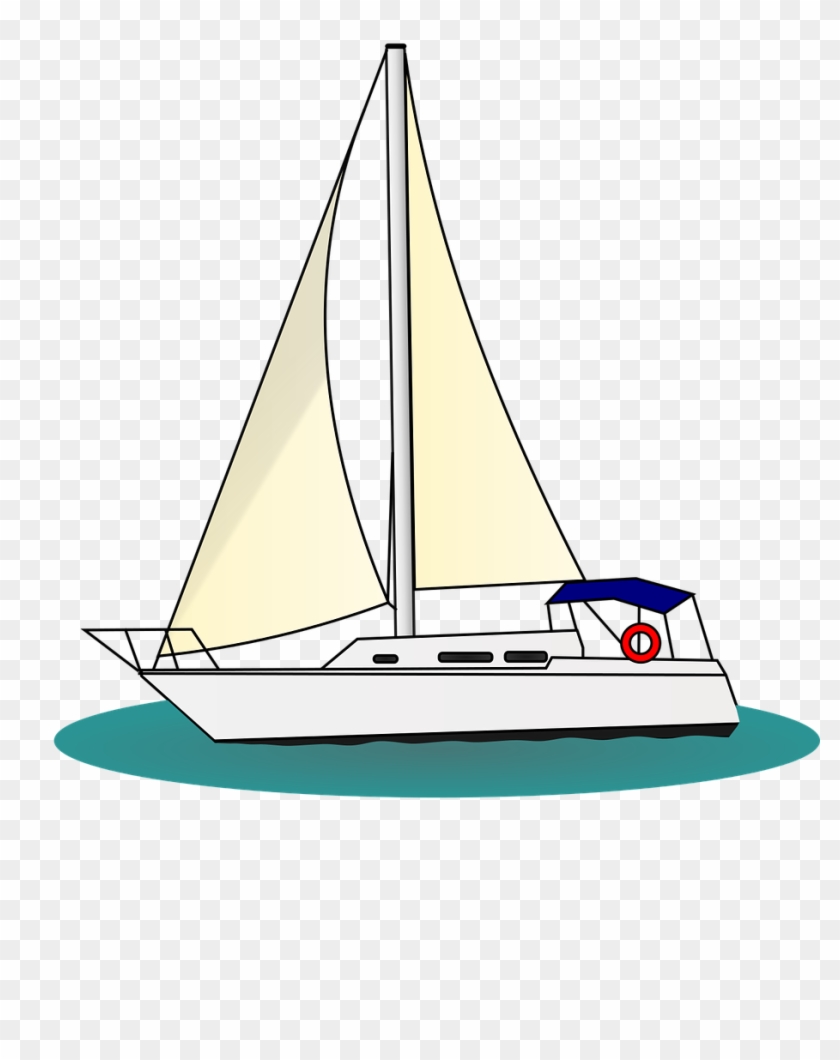 Boat Sailing Sail Ship Nautical Png Image - Yacht Clipart Transparent Png