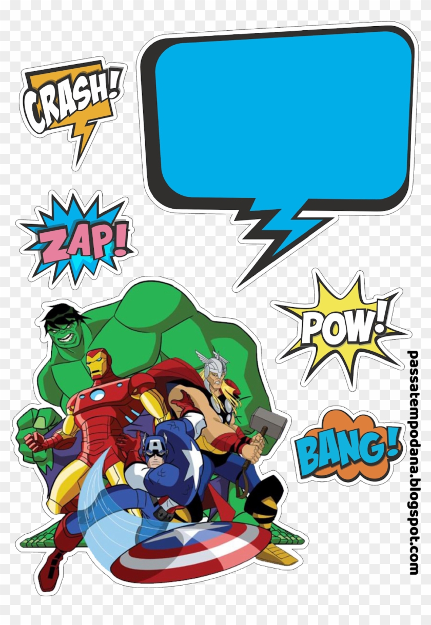 Marvel The Avengers - Avengers Earth's Mightiest Heroes Clipart