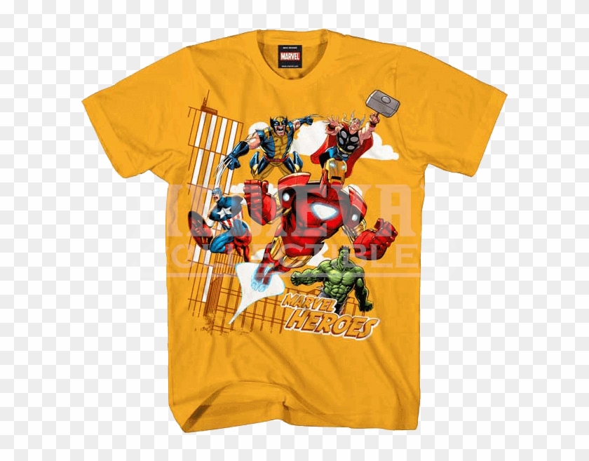 Marvel Defenders T Shirt Clipart