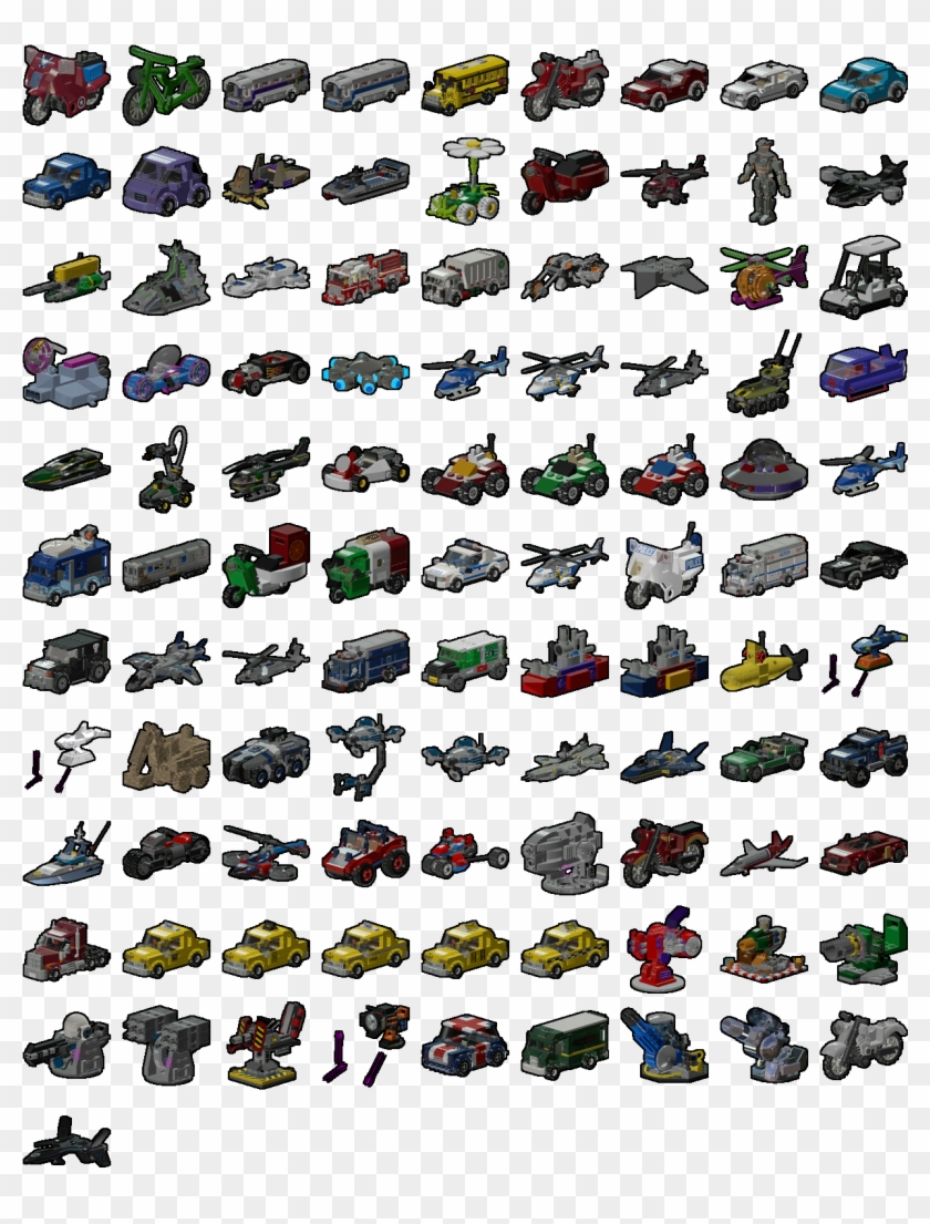 Click For Full Sized Image Vehicle Icons - Lego Marvel Super Heroes Sprites Clipart #5171984