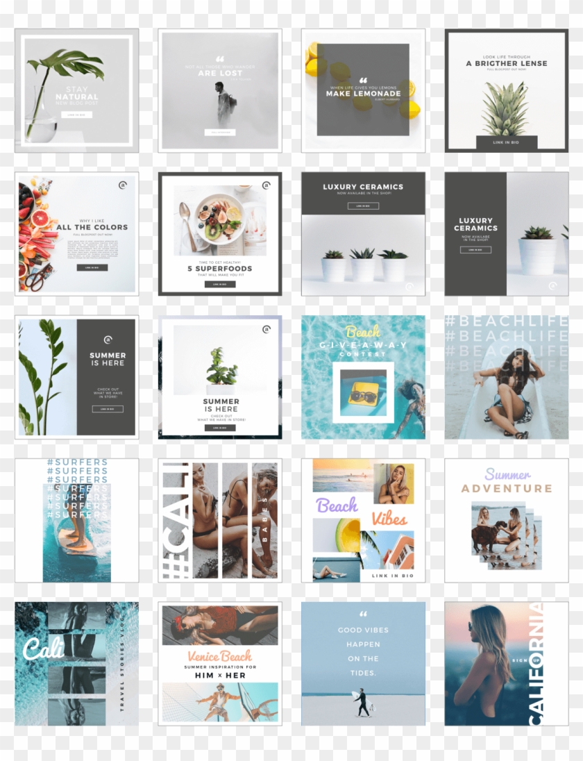 Get This Free Instagram Templates - Graphic Design Clipart