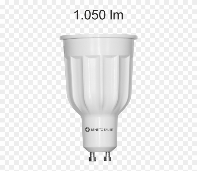 Bombilla Gu10 Led Regulable Power 12w Cálida Beneito - Compact Fluorescent Lamp Clipart
