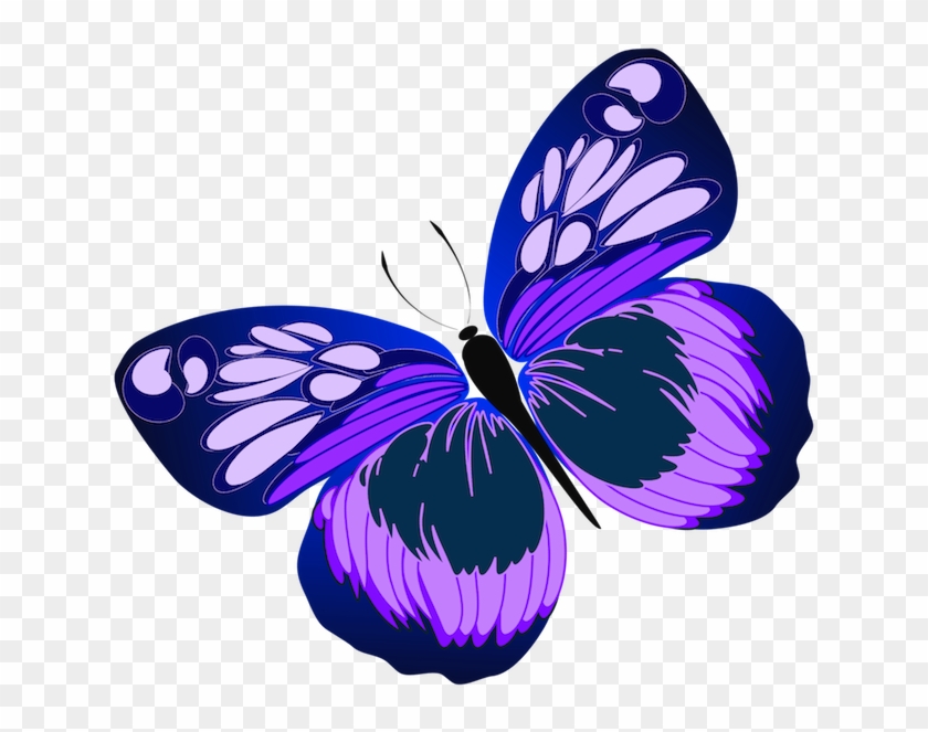 Una De Nuestras Numerosas Ideas De Tatuaje Con Un Cuento - Tattoo Schmetterling Lila Clipart #5172431