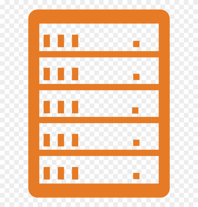 Medium Image Png - Server Icon Png Orange Clipart