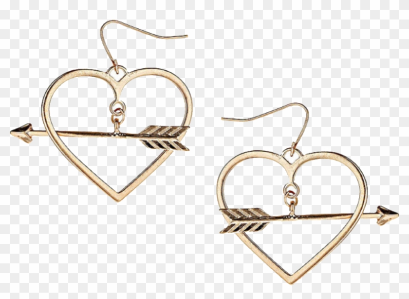 Heart Earrings/ Polyvore - Earrings Clipart