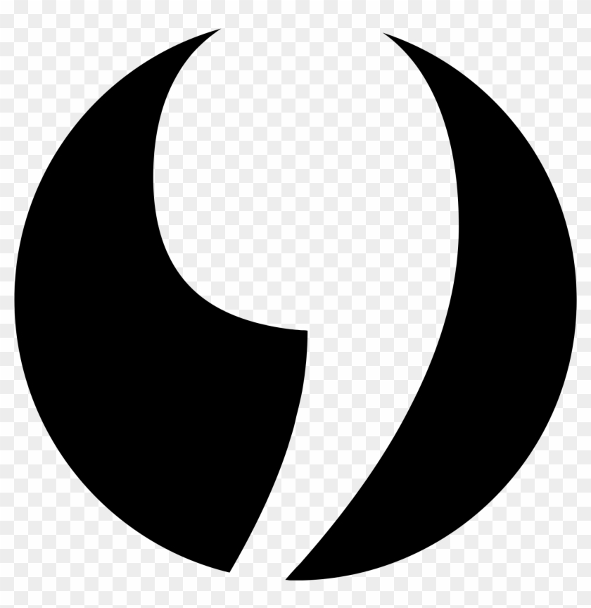 Comma Logo Png Transparent - Comma Vector Clipart
