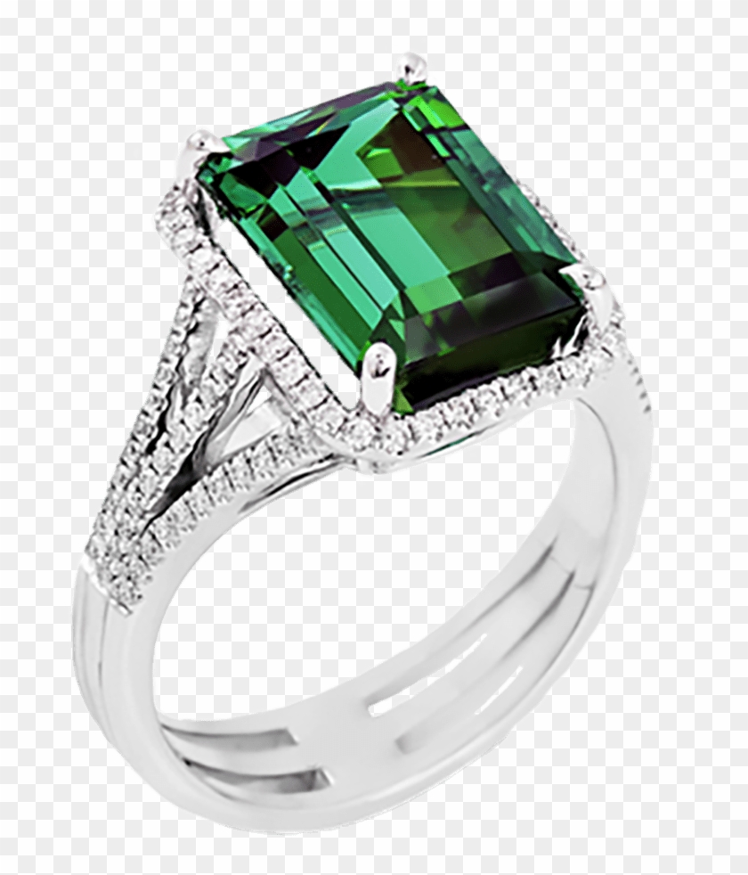 Fashion - Emerald Ring Png Clipart