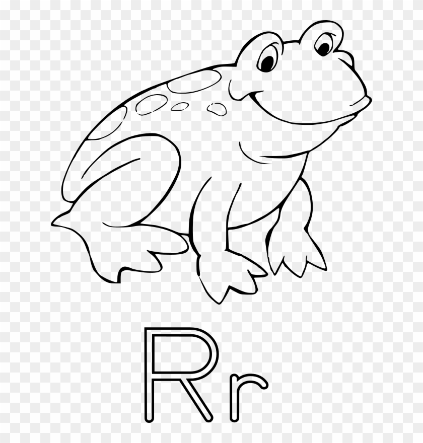 Frog Coloring Pages Clipart #5173015