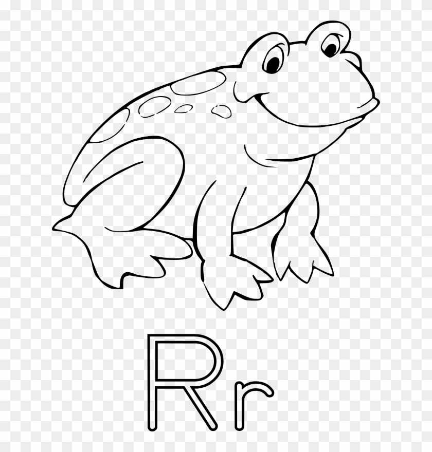 Frog Coloring Pages Clipart