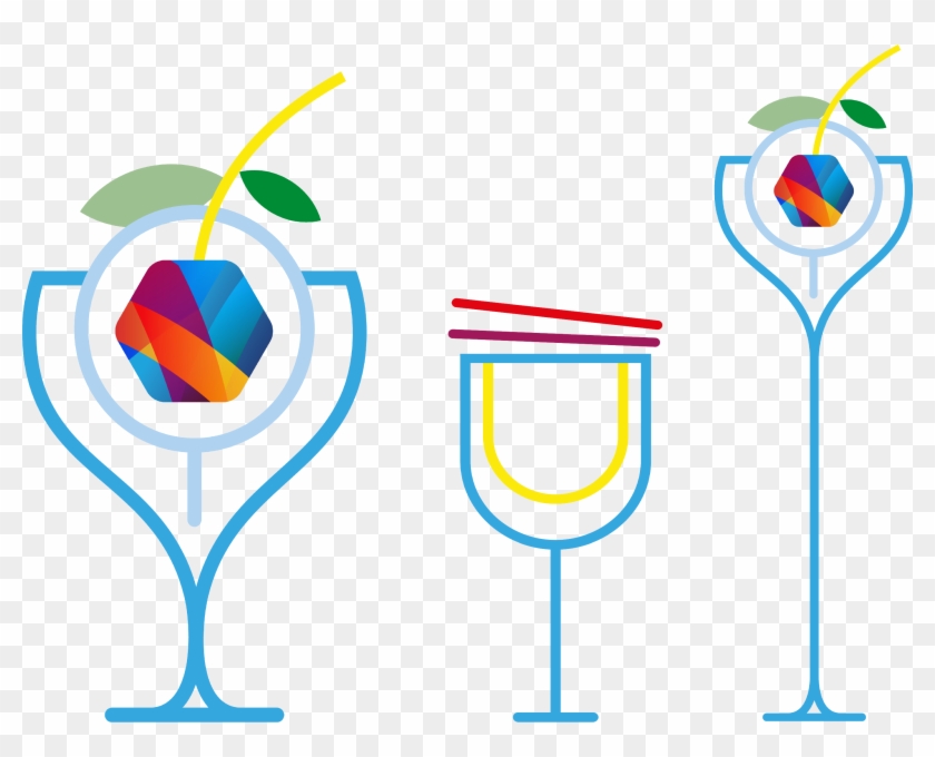Comma Cocktails Clipart