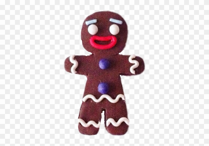 #gingerbreadman #gingerbread #shrek #cartooncharacter - Gingerbread Clipart