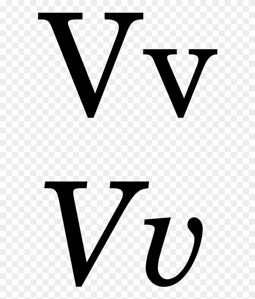 Sary - Latin V - Svg - Latin Clipart