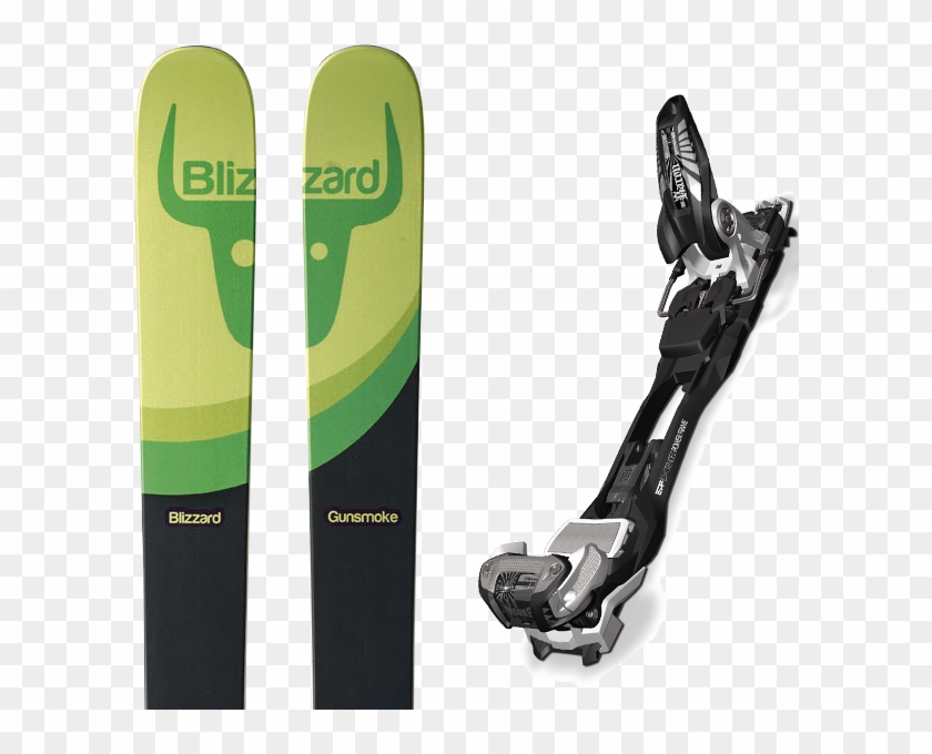 Blizzard Gunsmoke 2016 Marker Baron Epf 13 Black/white/silver - Atomic Backland Bent Chetler 2018 Clipart #5174431