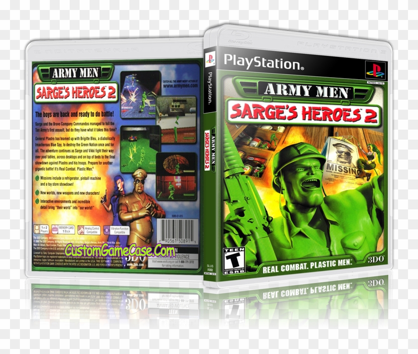 Army Men Sarge's Heroes - Army Men Sarges Heroes 2 Ps2 Clipart #5174974