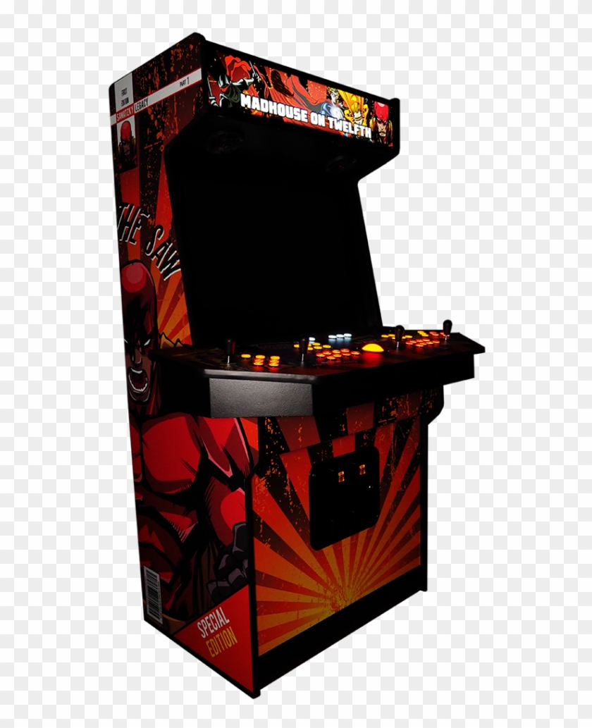When - Video Game Arcade Cabinet Clipart