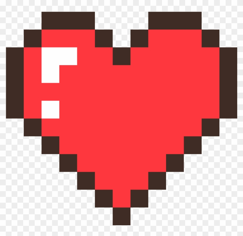 Heart, Png Pixel - Pixel Heart Clipart Transparent Png