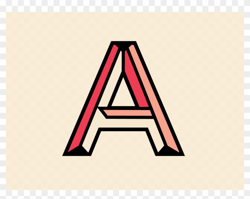 The Modern Flaneure - Letter A Typography Clipart #5175279