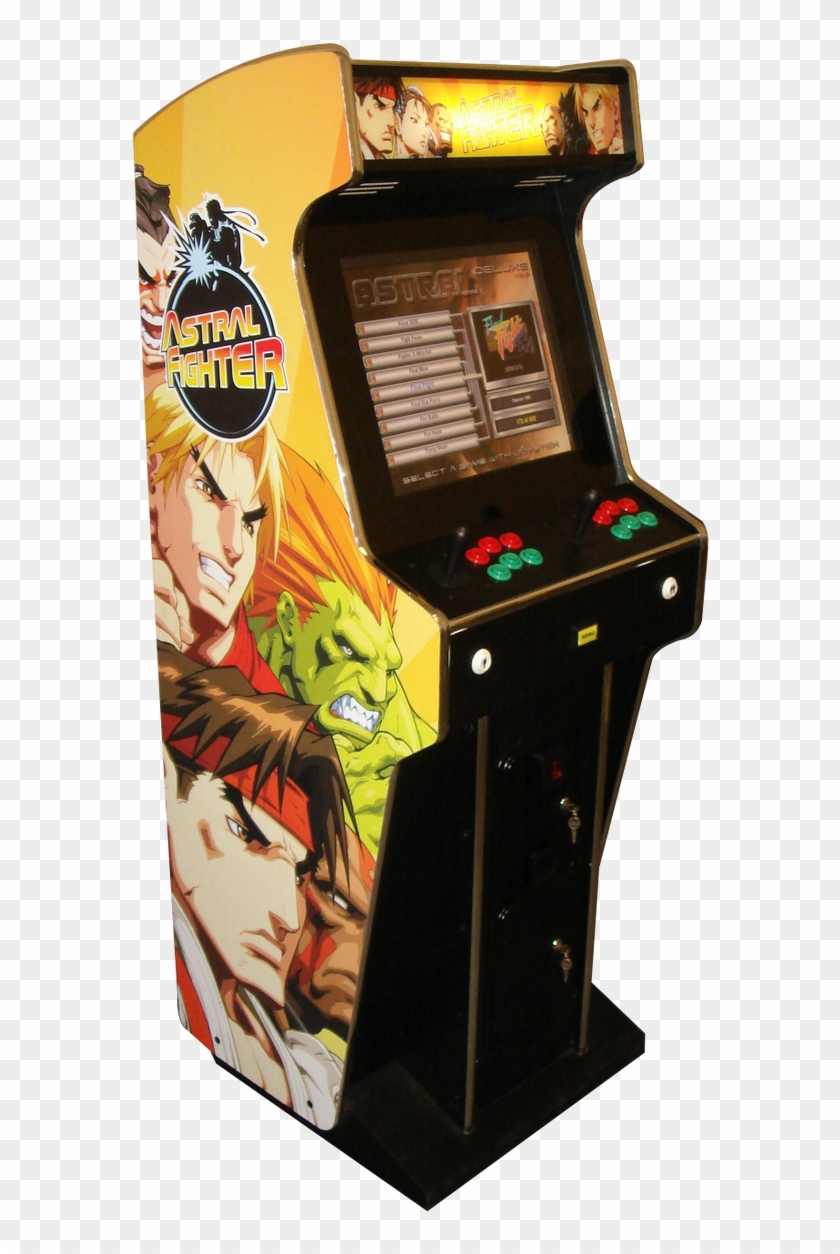Video Game Arcade Cabinet Clipart
