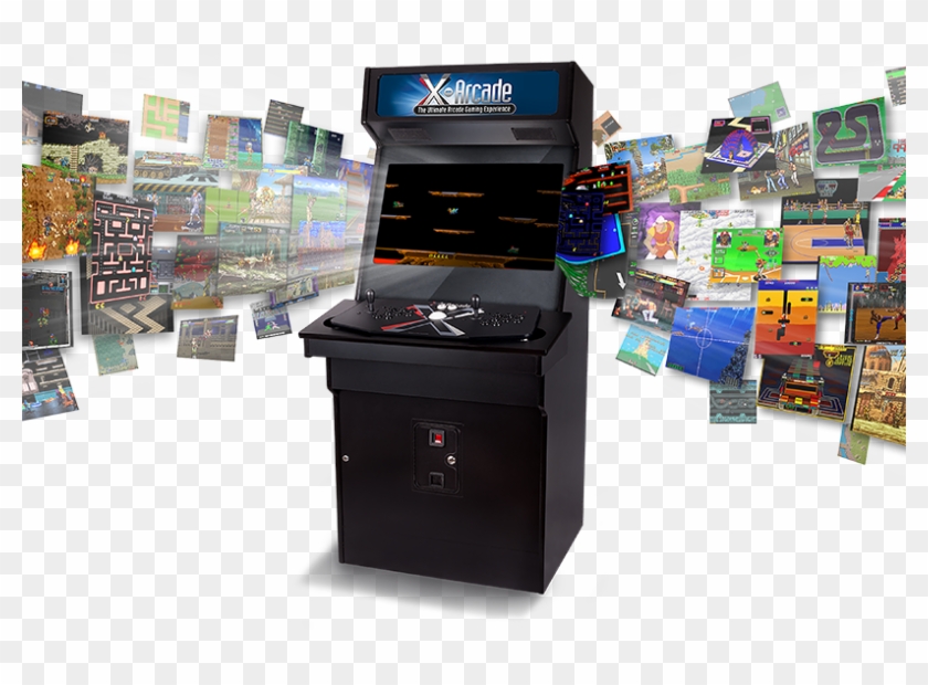 X-arcade - Video Game Arcade Cabinet Clipart
