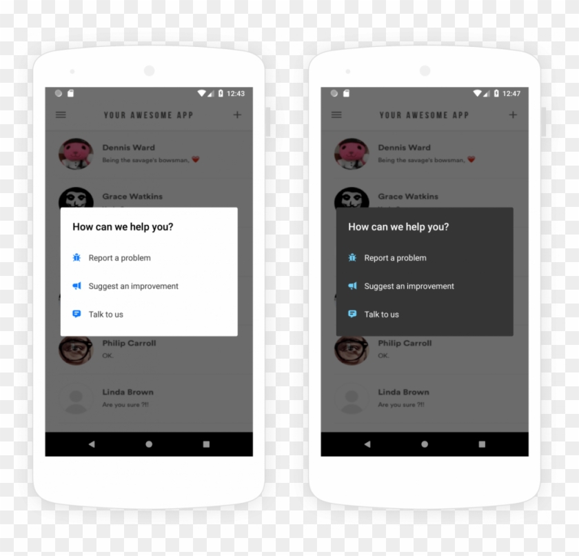 Instabug Android Sdk Customize Colors - Iphone Clipart
