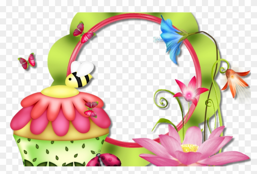 Fairy Garden Png Google Search Fairy Garden Clipart - Fairies And Pixies Frames Clipart Transparent Png #5175488