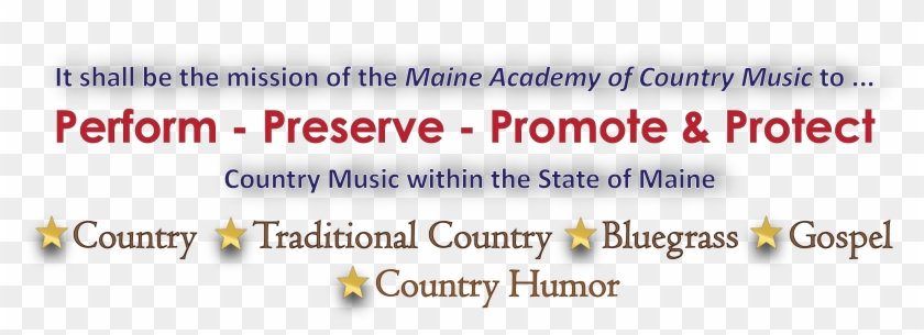 Maine Academy Of Country Music - Project Trust Clipart #5175568