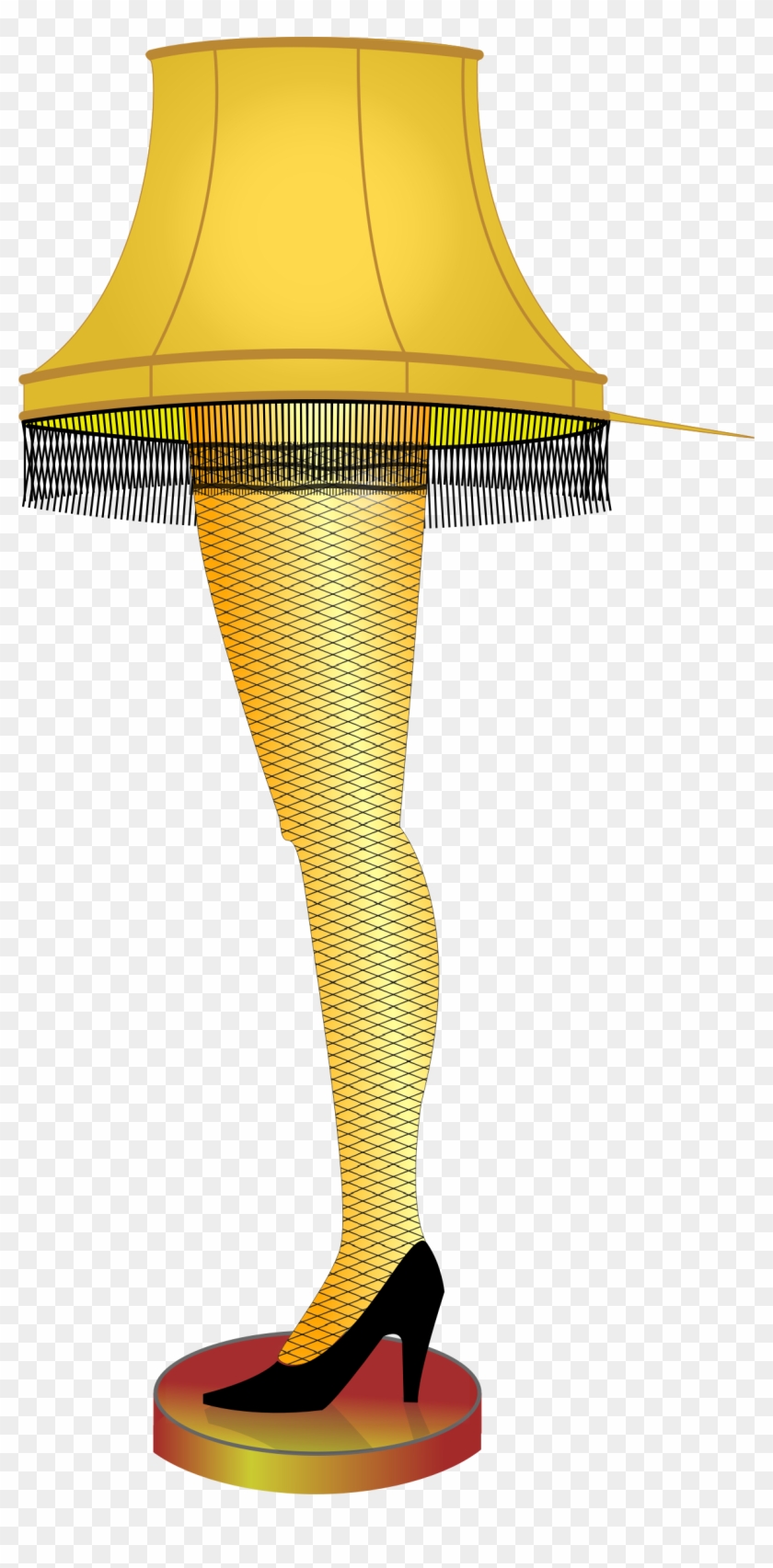 Lamp Line Frames Illustrations Hd Images Photo Ⓒ - Christmas Leg Lamp Clip Art - Png Download