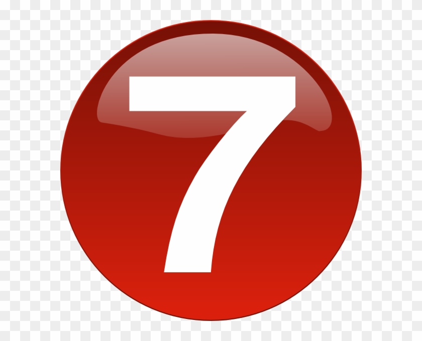 Bullet 7 Red 7 Clip Art - Gloucester Road Tube Station - Png Download #5175784