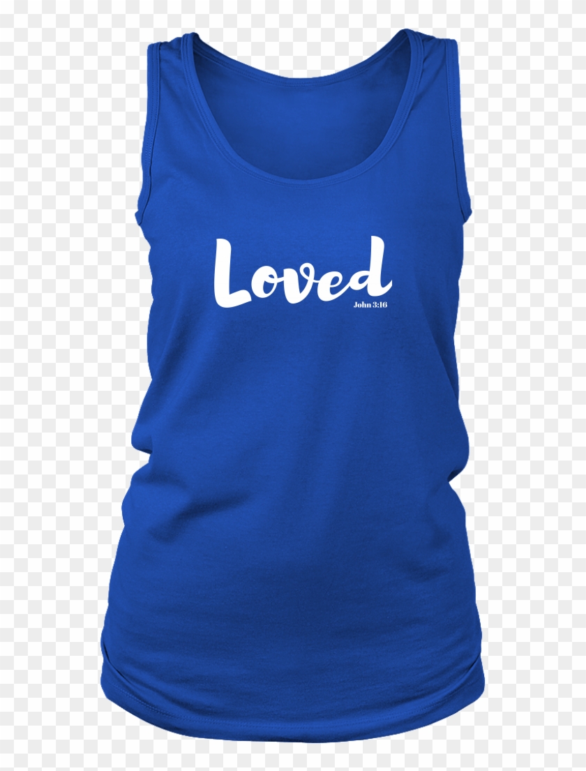 Loved Tank Top - Active Tank Clipart
