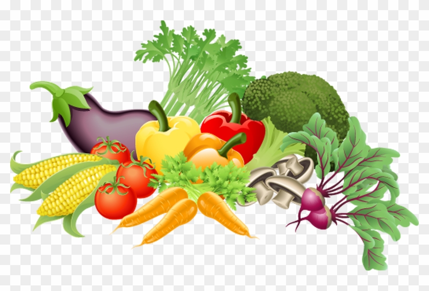 Vegetable Garden Borders - Vegetables Clipart Png Transparent Png