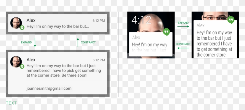 Expanded Layouts - Notificationcompat Bigtextstyle Clipart #5176028