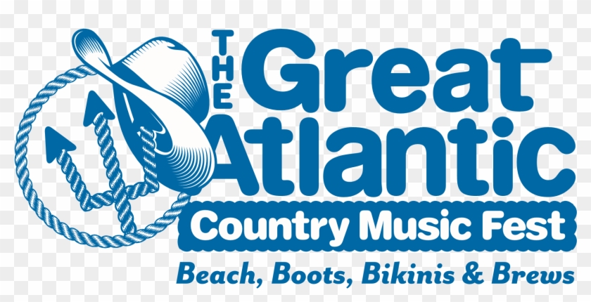 The Great Atlantic Country Music Fest - Graphic Design Clipart