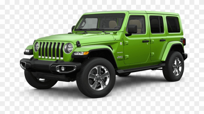 Wrangler Sahara - 2018 Jeep Wrangler Rubicon Green Clipart #5176804