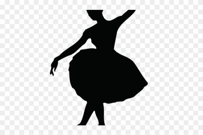 Ballet Clipart Ballet Dancing - Silhouette Of A Ballet Dancer - Png Download #5176809