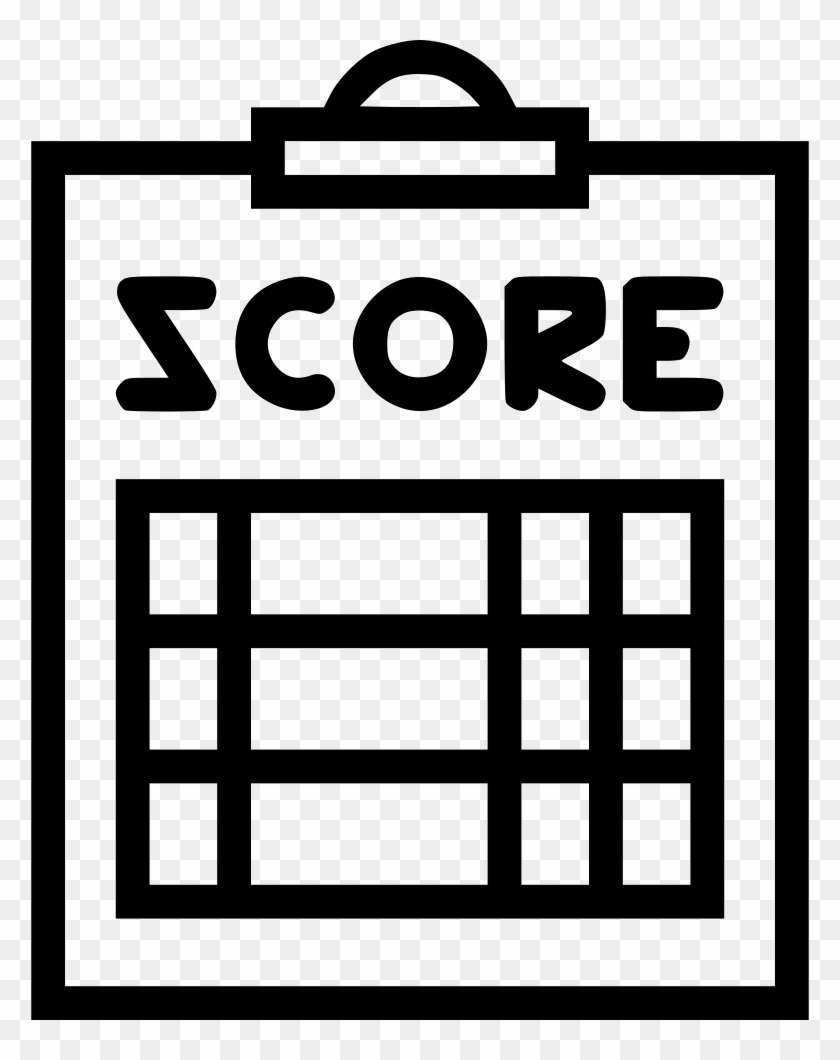 Png File - Score Icon Clipart #5176850