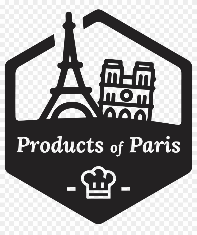 Product Of Paris Logo - Sign Clipart