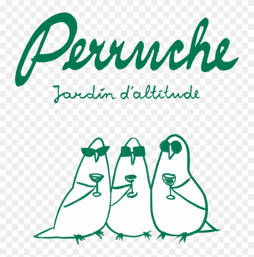 Perruche, Jardin D'altitude - Illustration Clipart #5177009