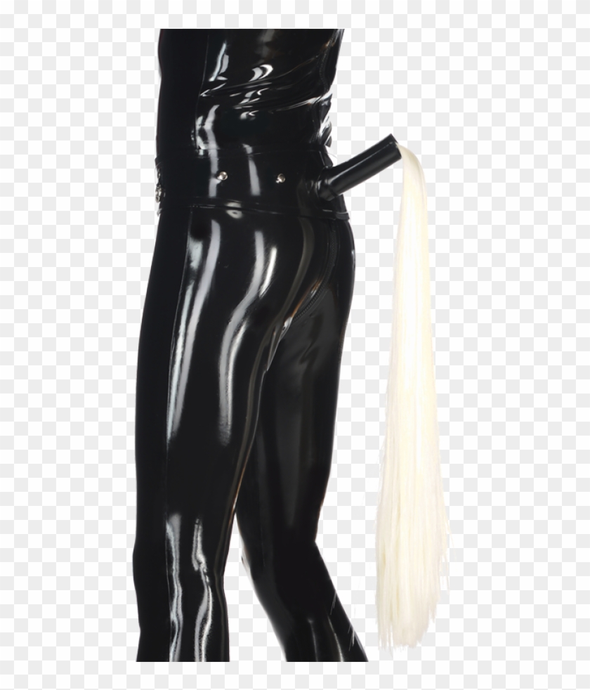 Belt With Tail - Latex Clothing Clipart