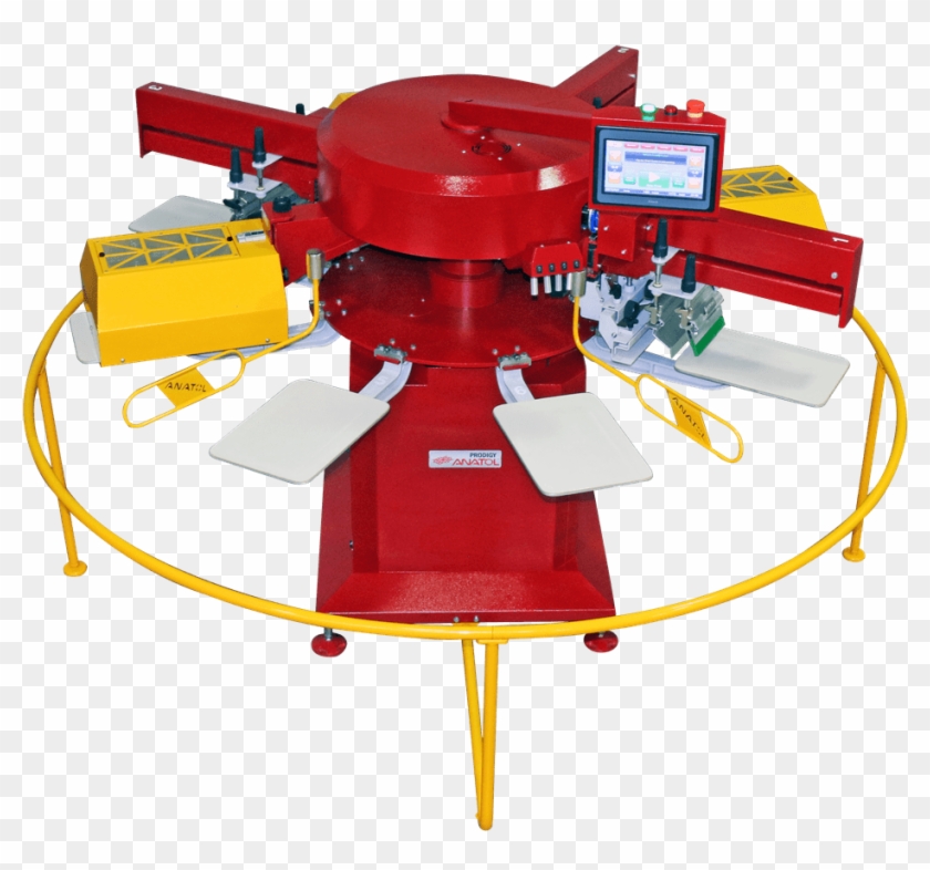 Prodigy Small Format Screen Printing Press - Machine Clipart