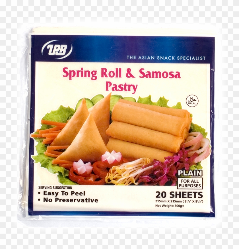 Spring Roll Samosa Pastry - Samosa And Spring Roll Pastry Clipart #5177919