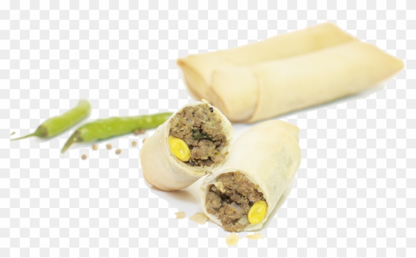 Chicken Spring Roll - Burrito Clipart #5178362