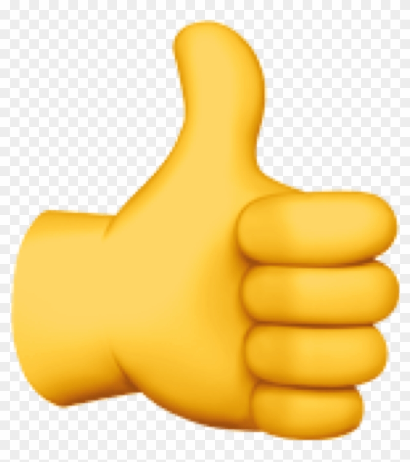 Thumb Emoji Png - Thumbs Up Emoji Png Clipart #5178505