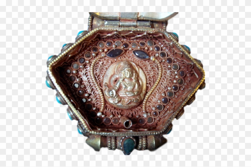 Gau Travelling Shrine Gilded Buddha - Emblem Clipart #5178609