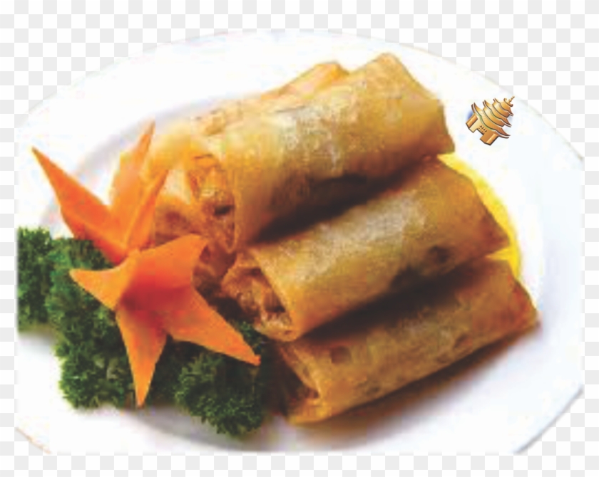 Spring Rolls - Chinese Christmas Food Clipart