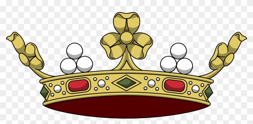 Coronas Vector Png - Italian Prince Crown Clipart