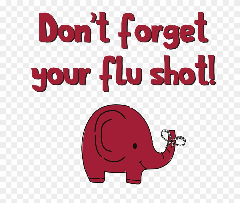Don't Forget Your Flu Shot - Cartoon Clipart #5178802