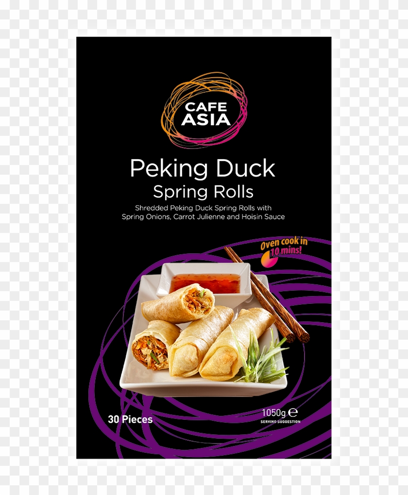 Peking Duck Quad Copy - Costco Spring Rolls U Clipart